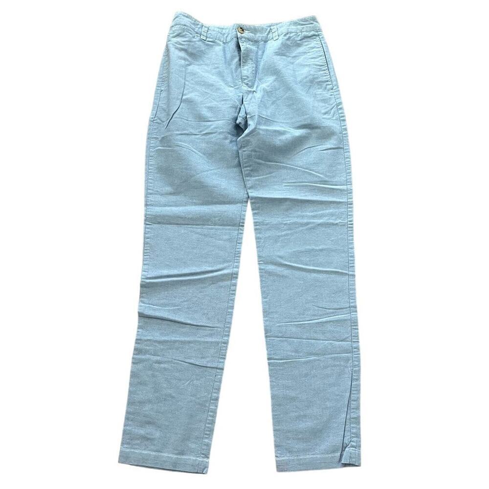 Polo Ralph Lauren Boys Blue Chambray Preppy Pants-Size 20